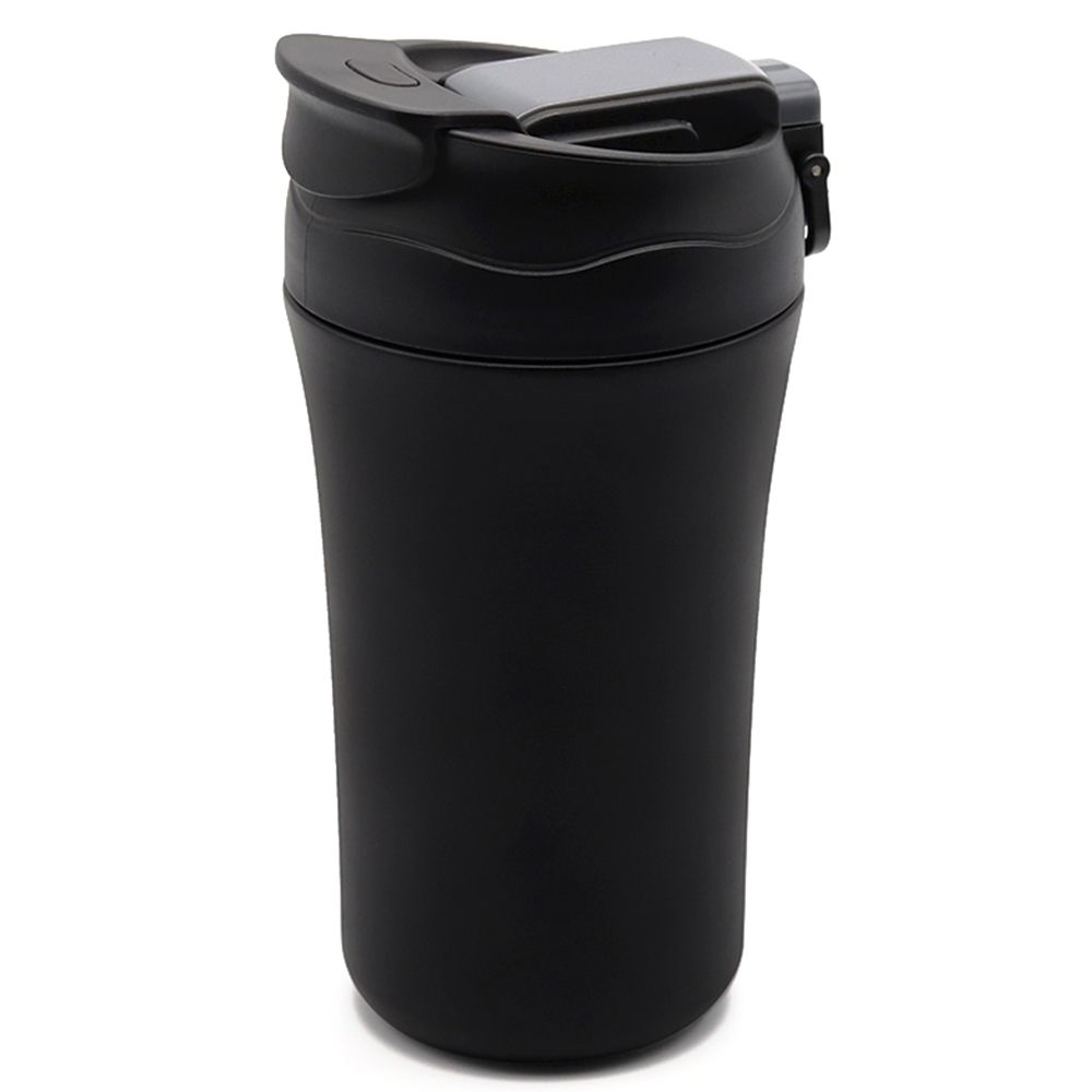 Термокружка с двойными стенками Molly, черная