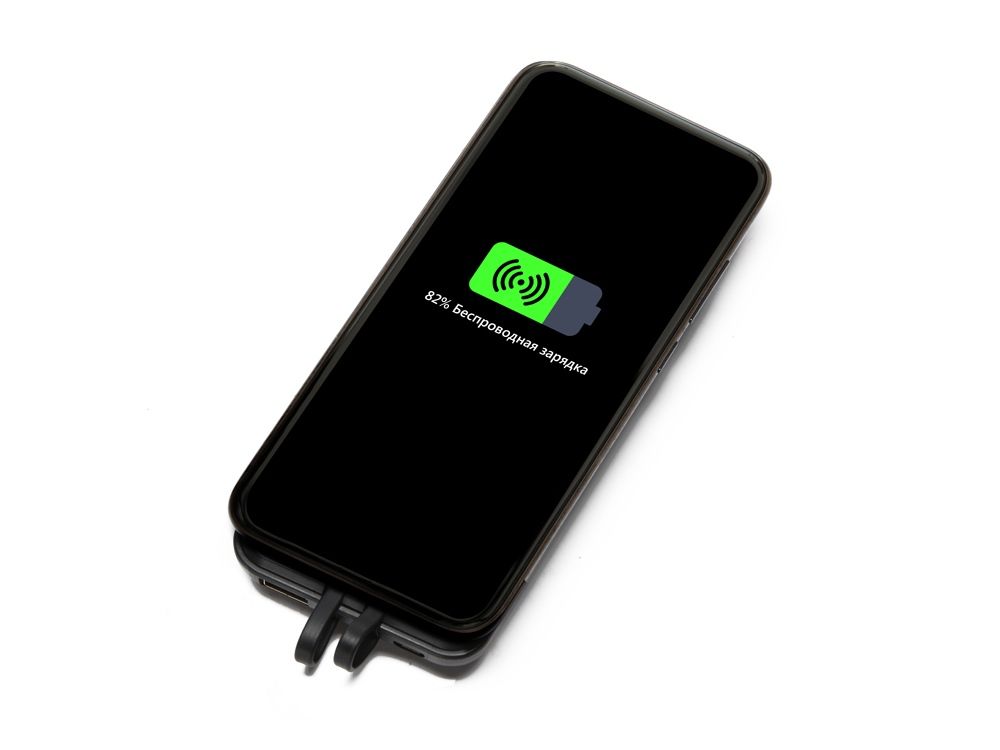 Портативное беспроводное зарядное устройство «Octopus Air», 5000 mAh, черный