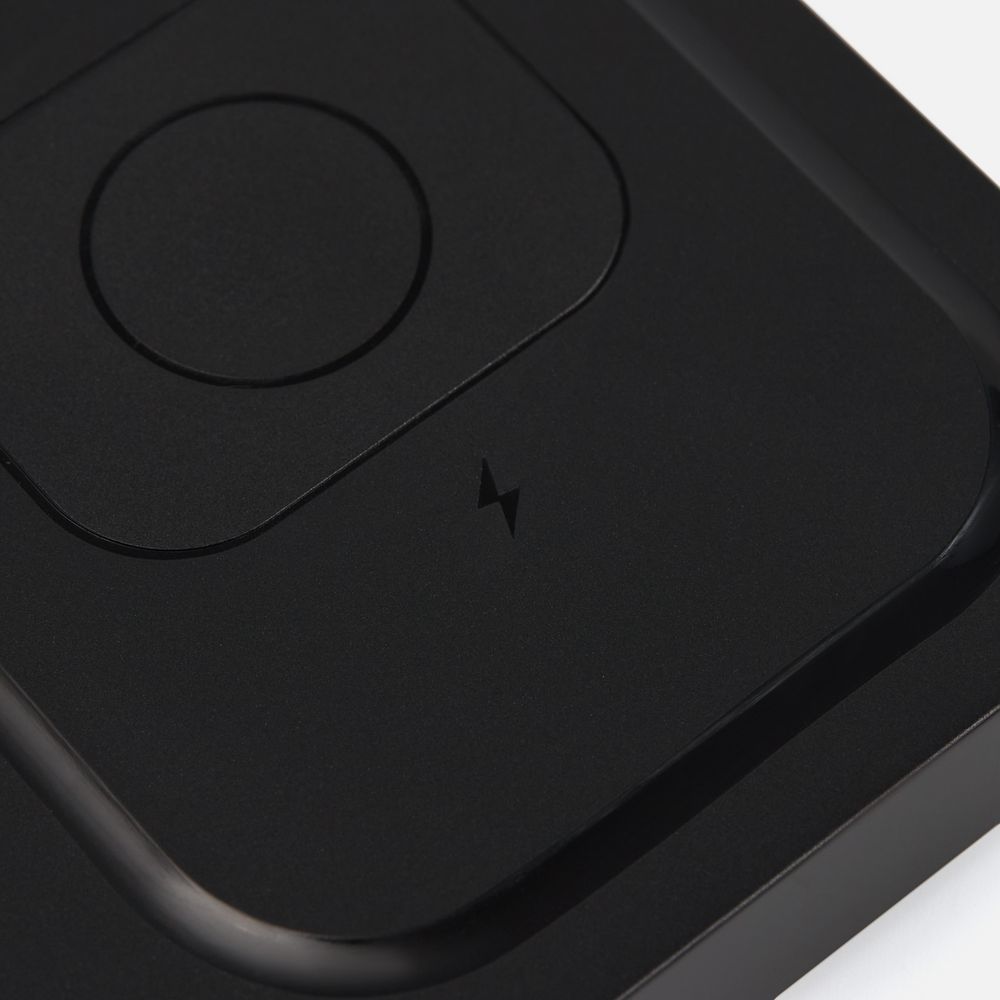 Беспроводное зарядное устройство с подогревом кружки Hot Task, черное