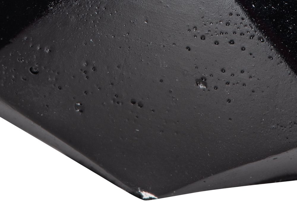 Свеча в декоративном стакане "Geometry", черный