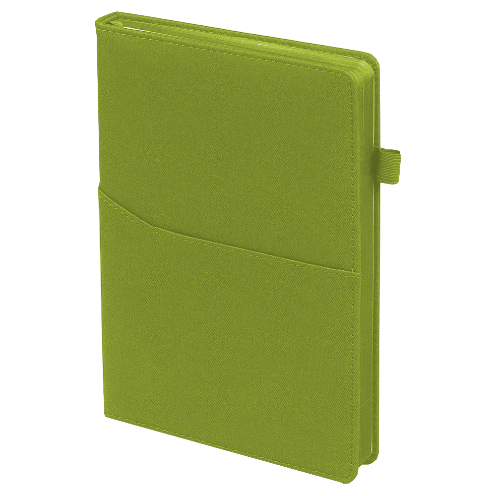 Ежедневник Smart Asti Jeans А5, салатовый, недатированный