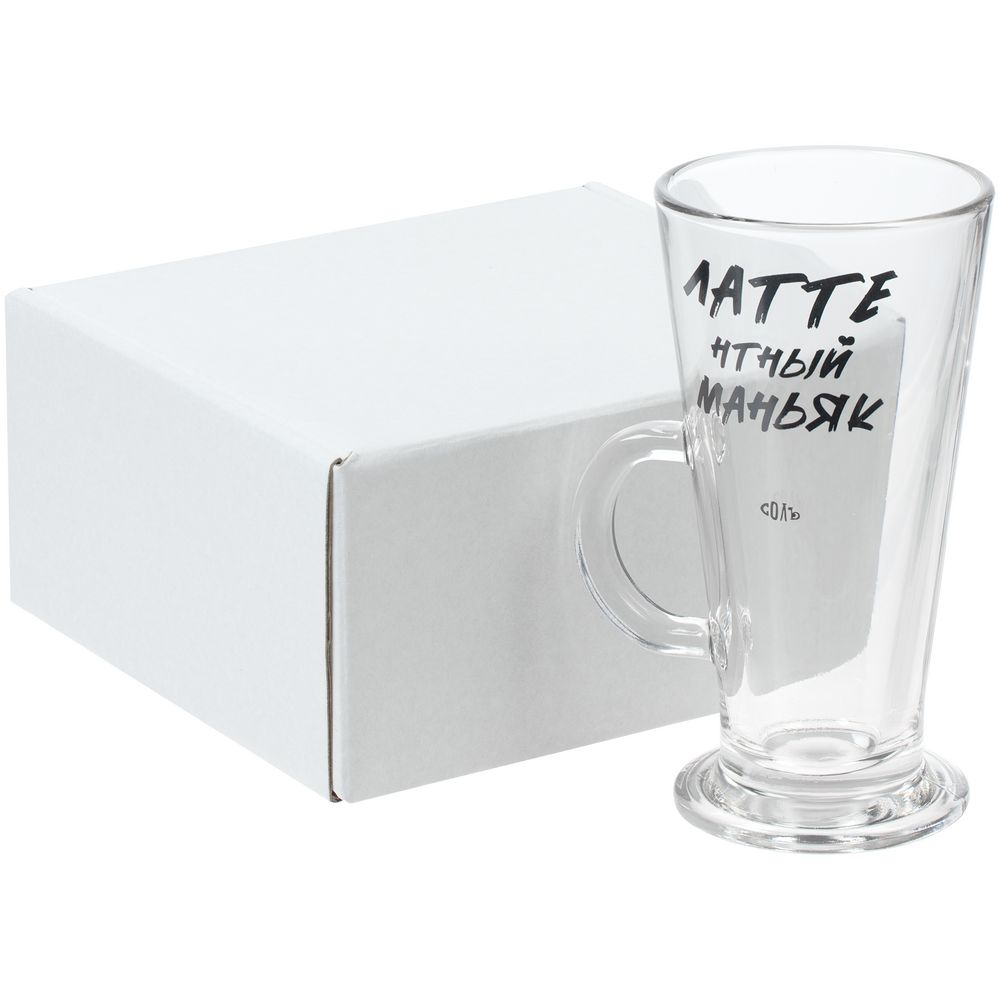 Кружка для латте «Латтентный маньяк» Кружка для латте «Латтентный маньяк»