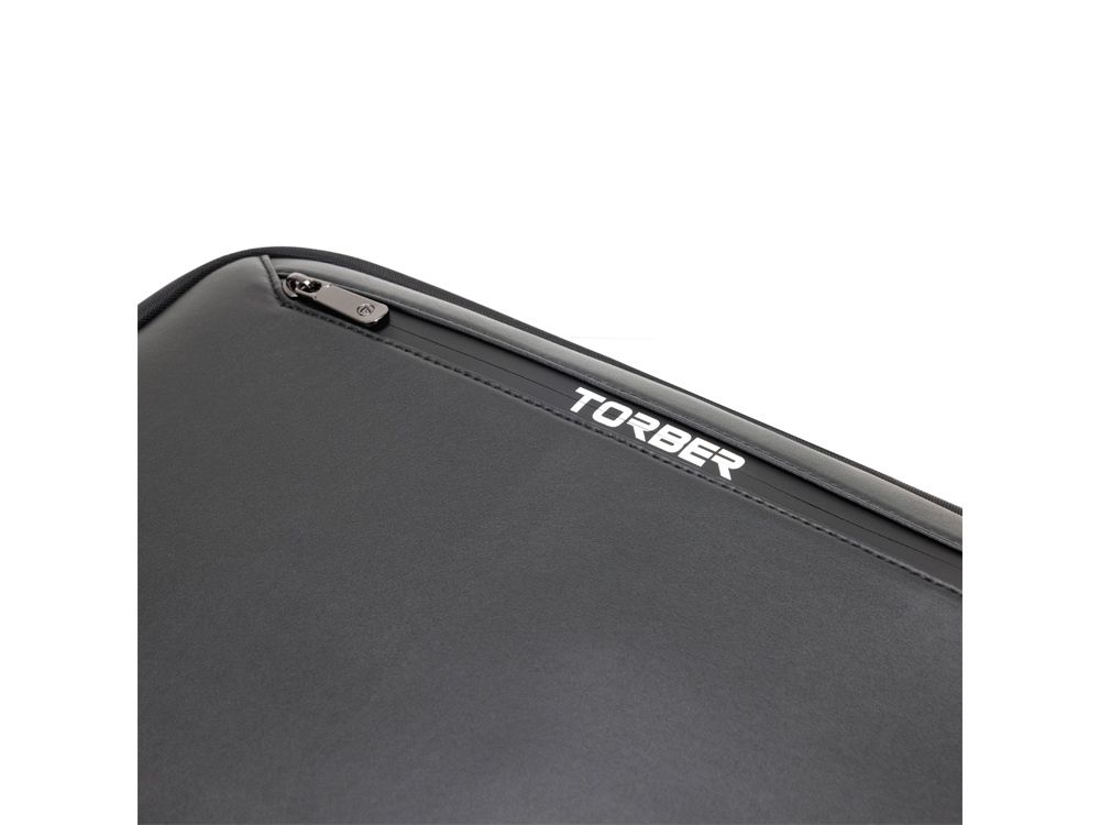 Чехол для ноутбука/планшета TORBER VOYAGE 15.6'', черный, нейлон/микрофибра, 42 х 2 х 28,5 см, 2,4л