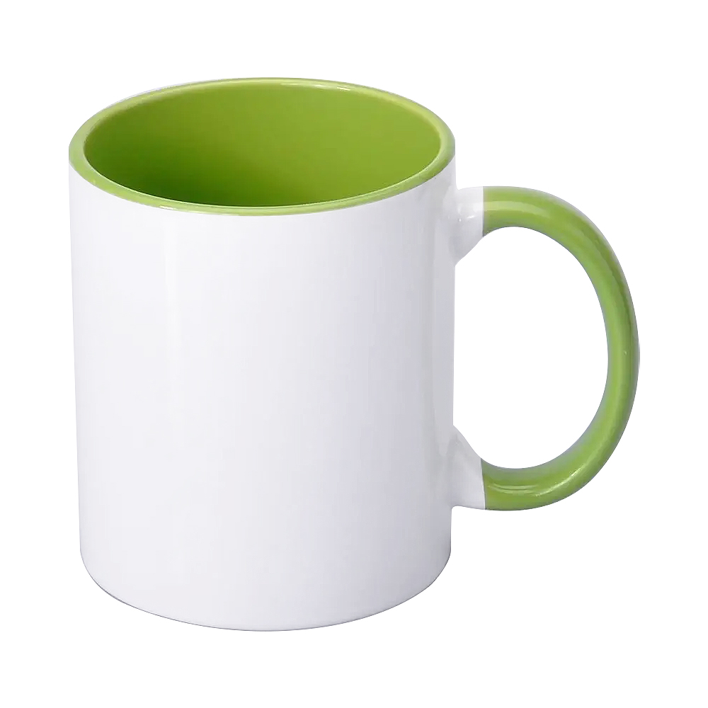 Кружка СТАНДАРТ цветная внутри+ручка, 330 мл