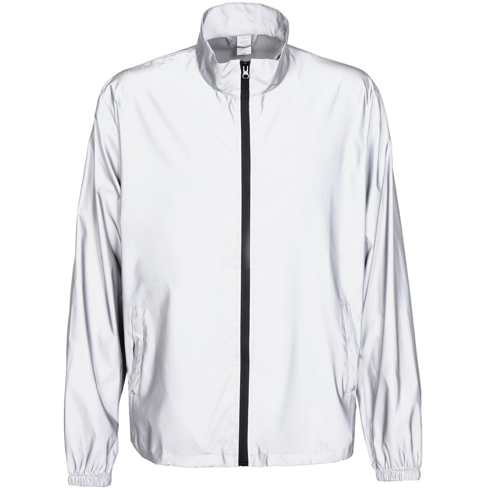 Ветровка Manifest 2.0 из светоотражающей ткани, серая, размер XS/S