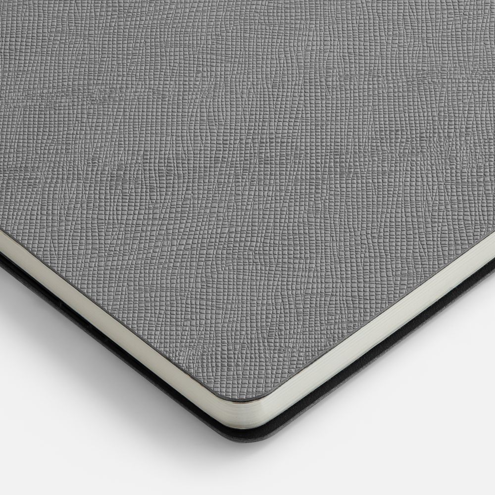 Ежедневник Lungo, недатированный, серый