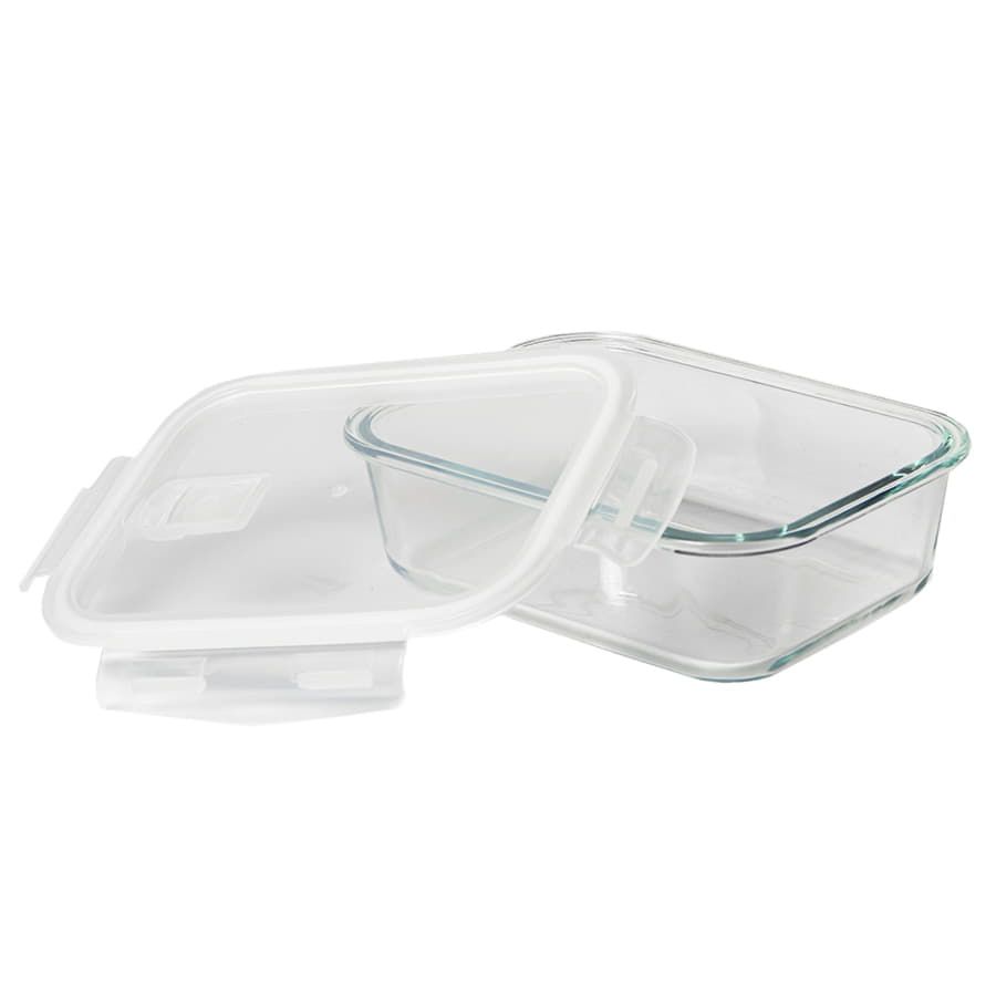 Ланч-бокс TUBER, 20,2х6,7х15,2см, 1 л, боросиликатное стекло, пластик