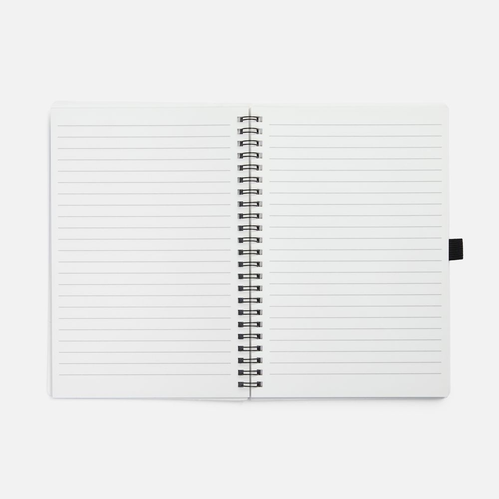 Блокнот на пружине Stone Line, белый