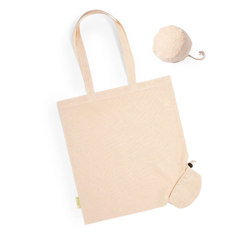 Сумка для покупок "Nepax", бежевый, 42x38 см, 100% хлопок, 120 г/м2