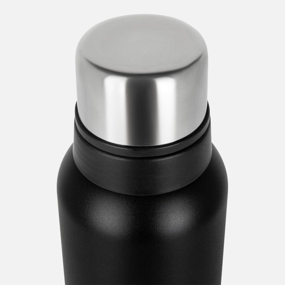 Термос Relaxika 1600 со стикерпаком, черный Термос Relaxika 1600 со стикерпаком, черный