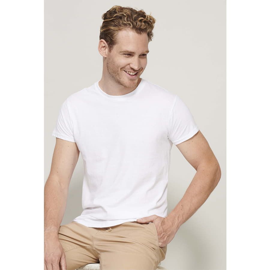 Футболка мужская "EPIC", белый, XS, 100% органический хлопок, 140 г/м2