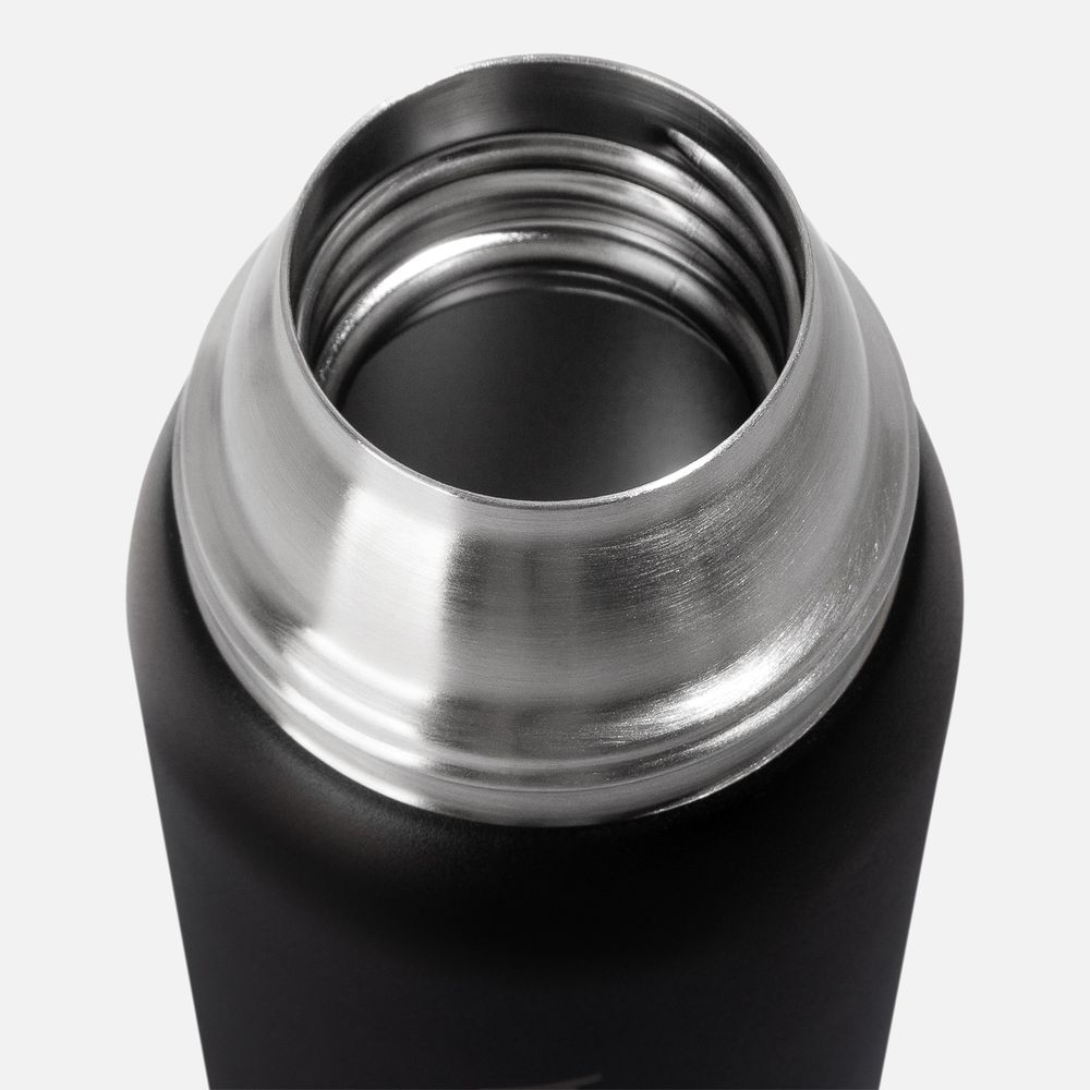 Термос Relaxika 750 со стикерпаком, черный Термос Relaxika 750 со стикерпаком, черный