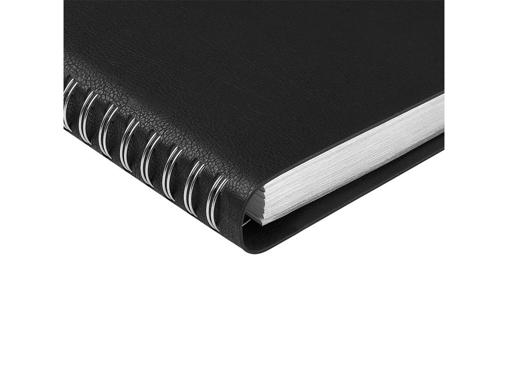 Ежедневник полудатированный А5 "Orbit", черный