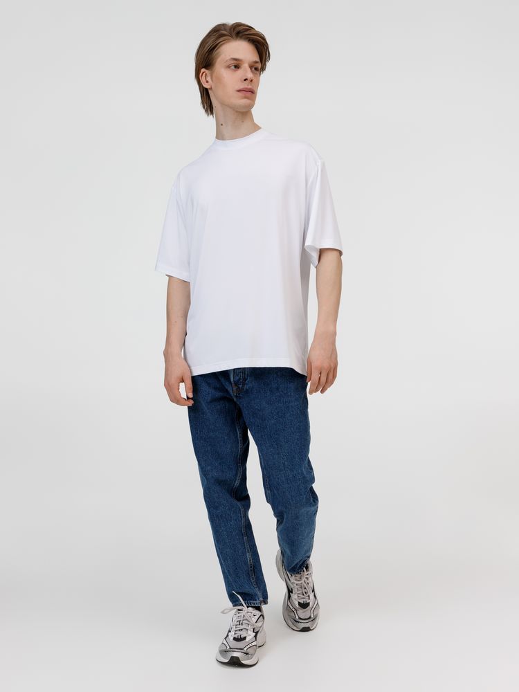 Футболка из бифлекса Morfiss, белая, размер XS/S