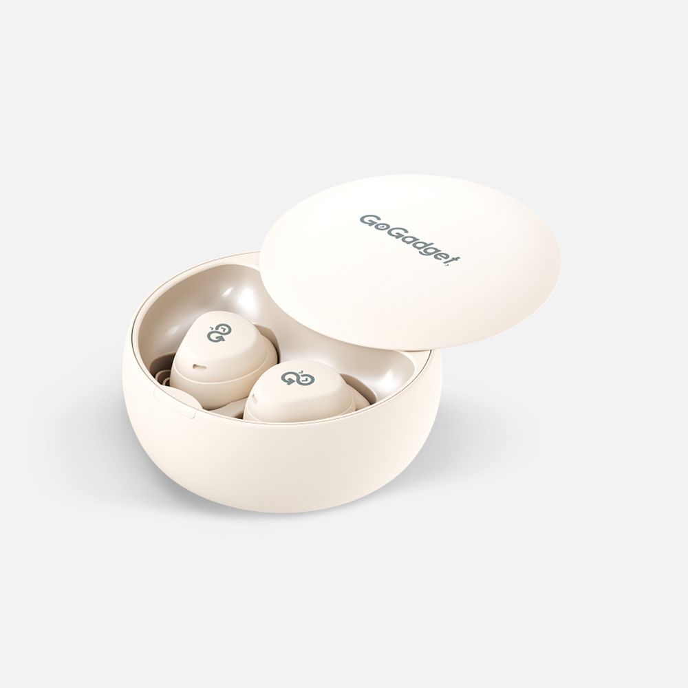 Беспроводные наушники CityBuds S, белые (слоновая кость)