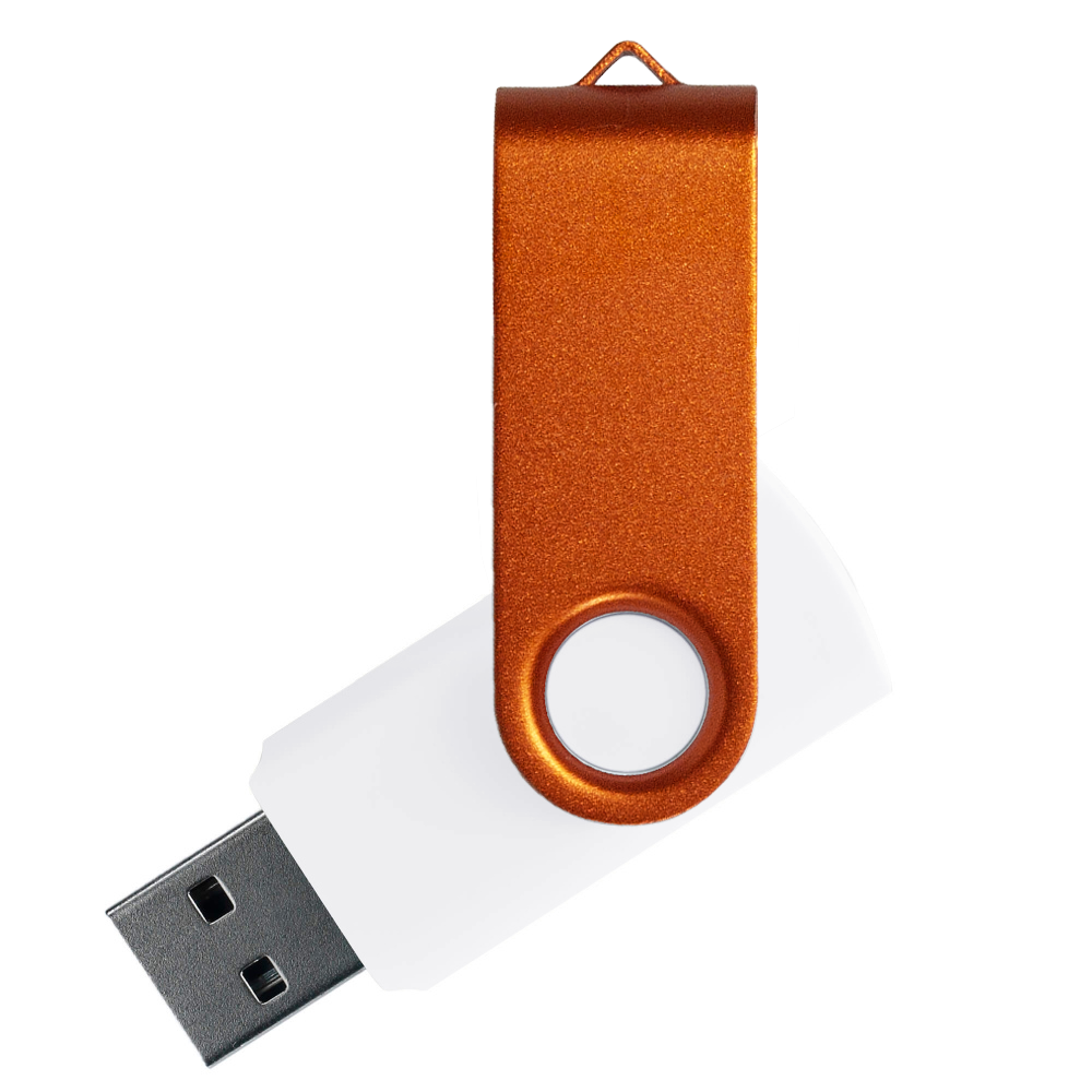 Флеш накопитель USB 2.0 Twister Сolor Mix 16GB, пластик Софт Тач/металл