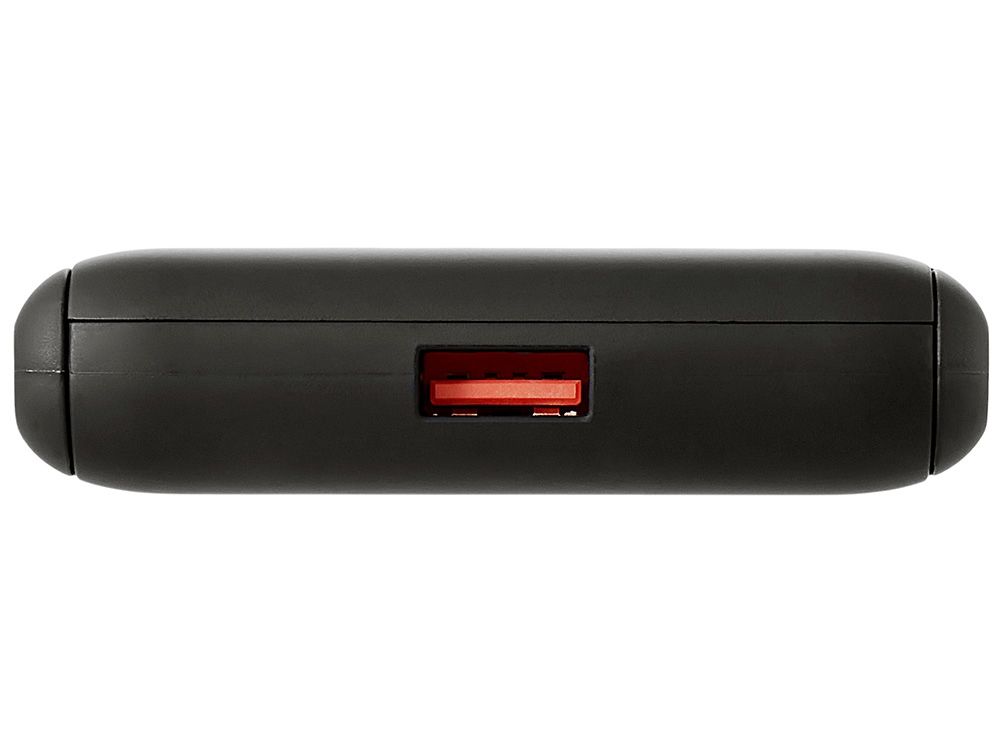 Беспроводной внешний аккумулятор с подсветкой лого и подставкой «Magflash», 10000 мАч, 15 Вт, черный