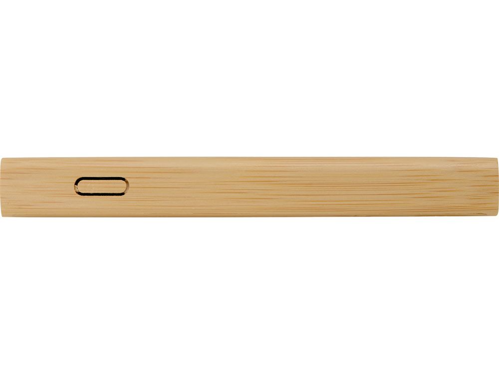 Внешний беспроводной аккумулятор из бамбука "Bamboo Air", 10000 mAh