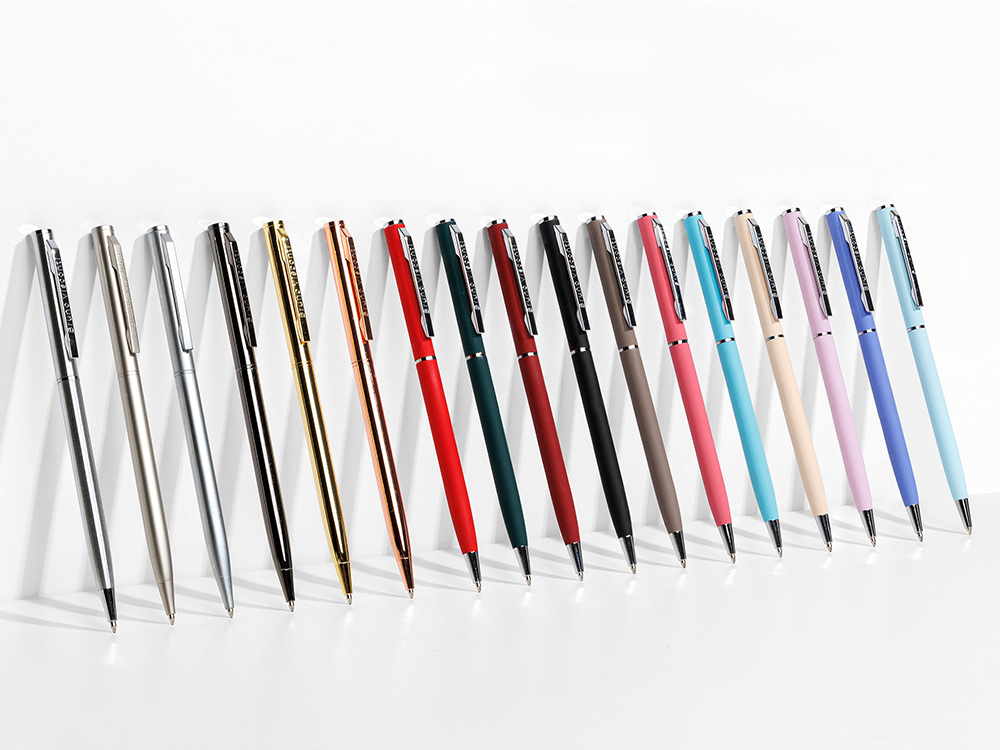 Ручка шариковая автоматическая BrunoVisconti® "PALERMO" цвет корпуса вороненая сталь, 0.7 мм