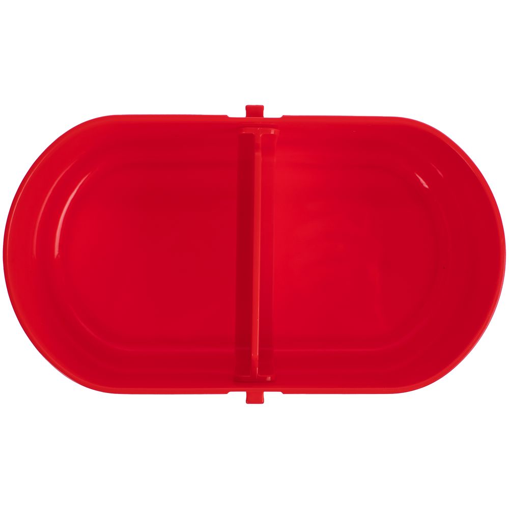 Ланчбокс Lunch Break, красный с белым Ланчбокс Lunch Break, красный с белым