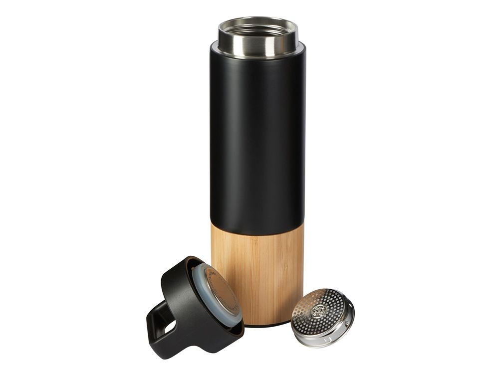 Вакуумный термос с ручкой «Hedge», 550 мл, черный