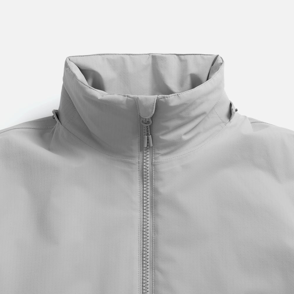 Куртка-парка унисекс Sfera, светло-серая, размер S