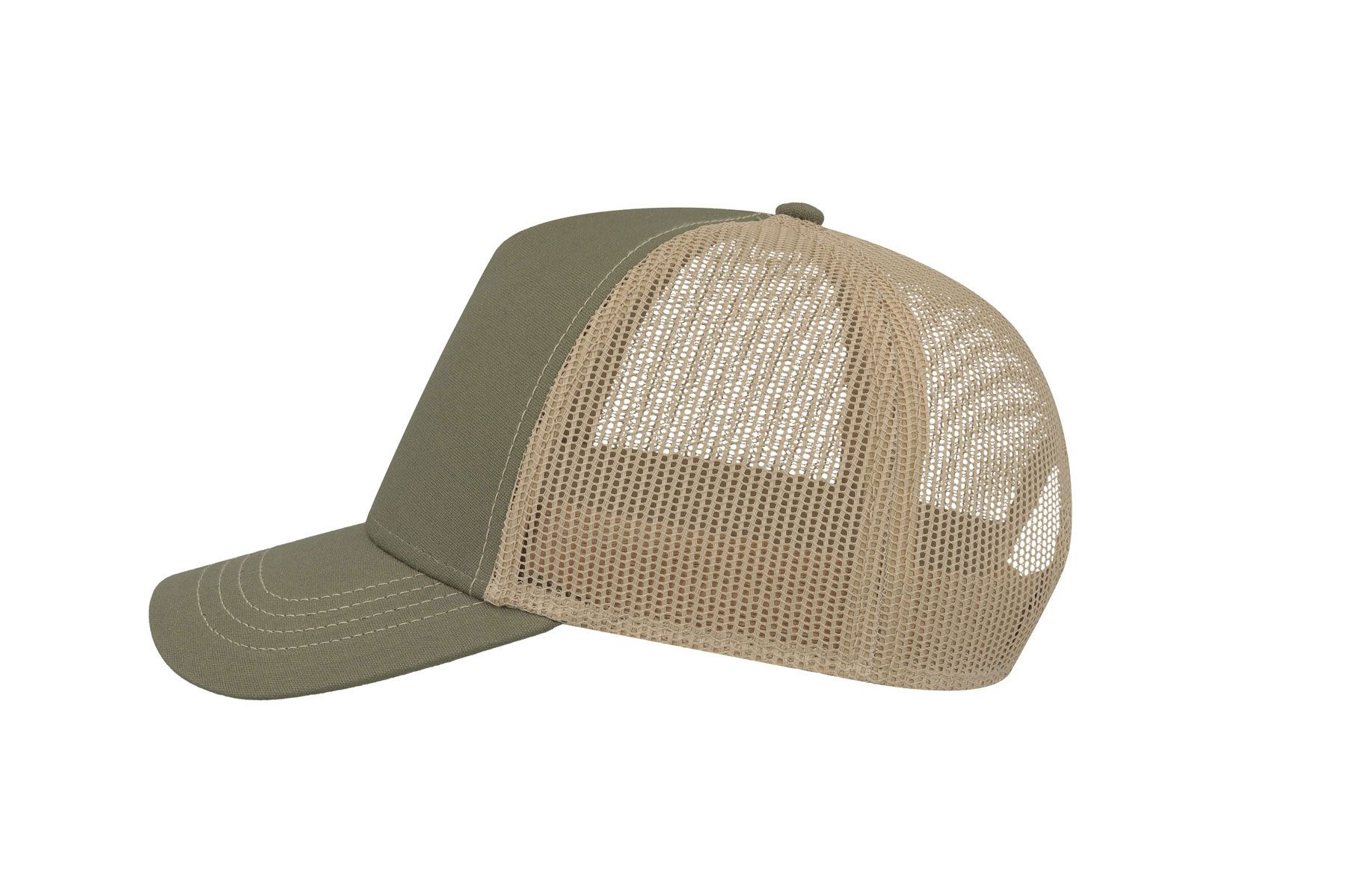 Бейсболка RAPPER CANVAS-S, 5 клиньев, пластиковая застёжка