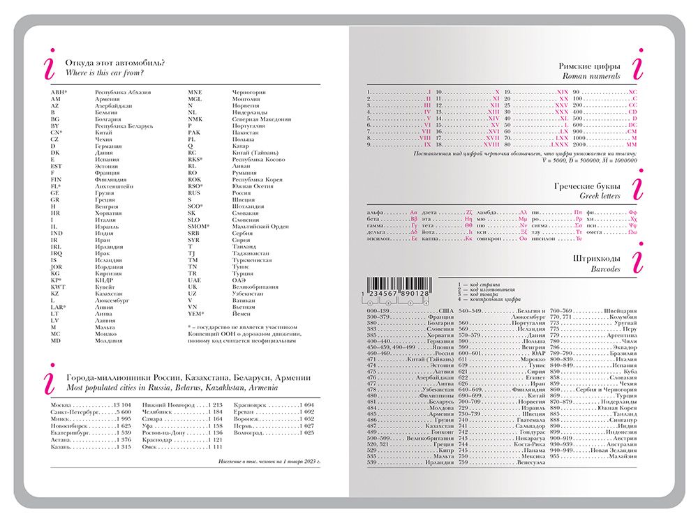 Ежедневник недатированный А5+ "Россия. Флаг"
