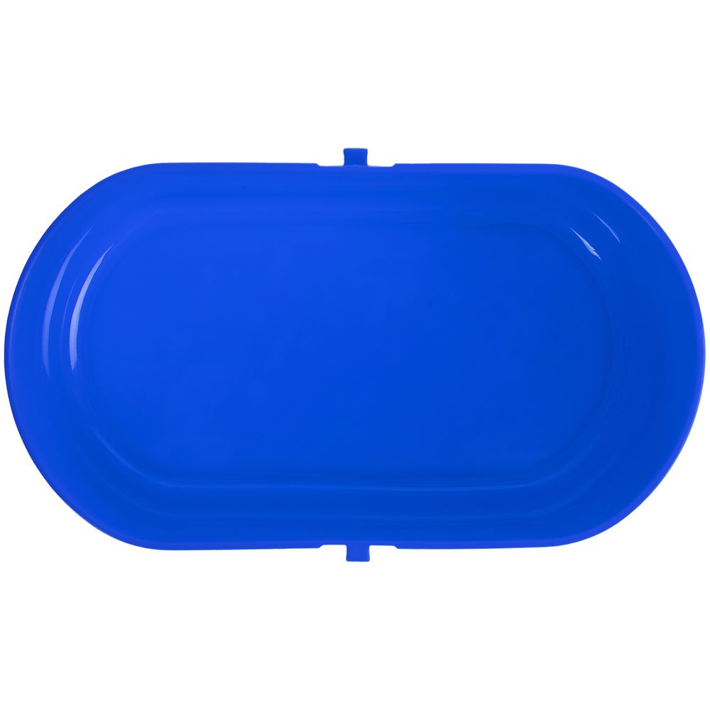 Ланчбокс Lunch Break, синий с белым Ланчбокс Lunch Break, синий с белым