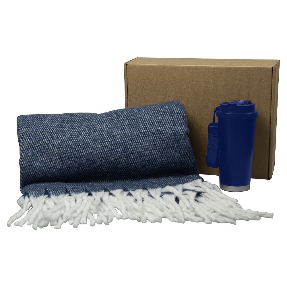 Набор подарочный Solution Duo (плед Super Soft Nature, термокружка "Cosmostar")