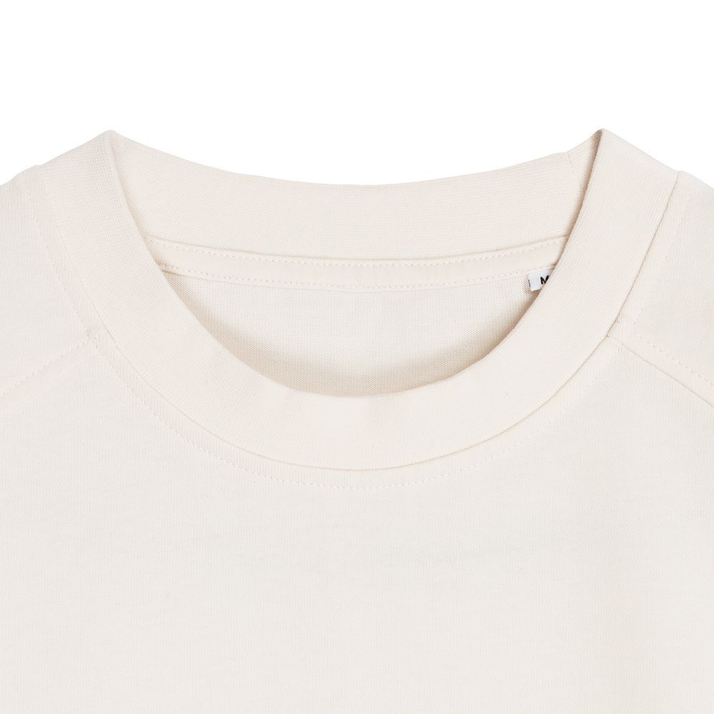 Футболка оверсайз унисекс Sideline, молочно-белая