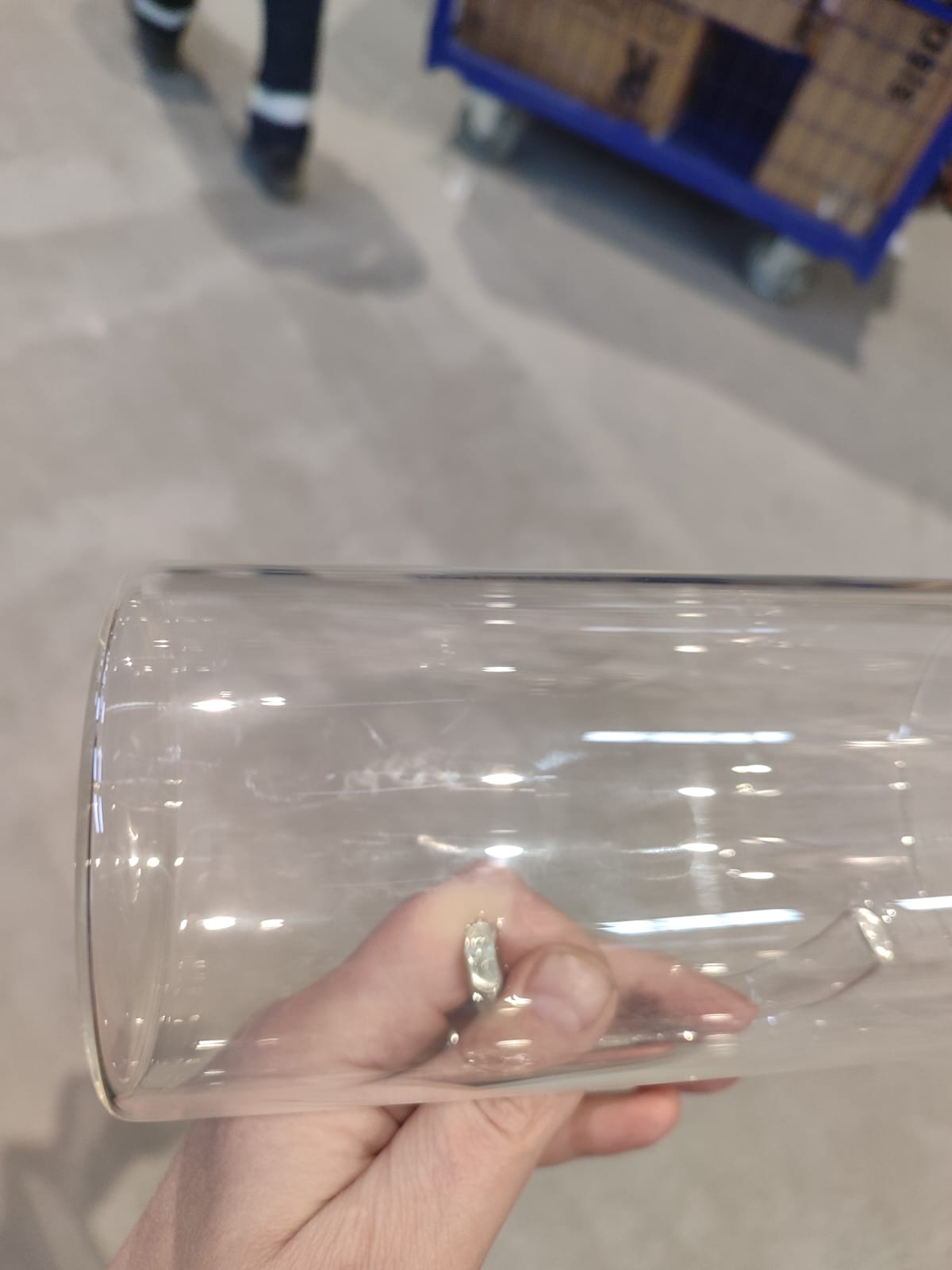 Стеклянный заварочный чайник "Gunfu", 600 мл (Р)