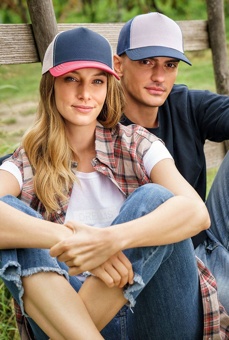 Бейсболка RAPPER CANVAS-S, 5 клиньев, пластиковая застёжка