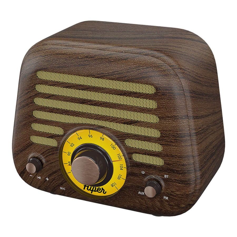 Колонка беспроводная RETRO L, цвет голубой 