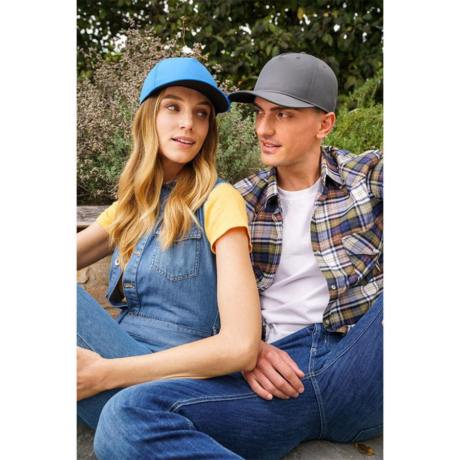 Бейсболка "RAY-S", 5 клиньев, застежка на липучке, белый, 100 % полиэстер, 106 г/м2