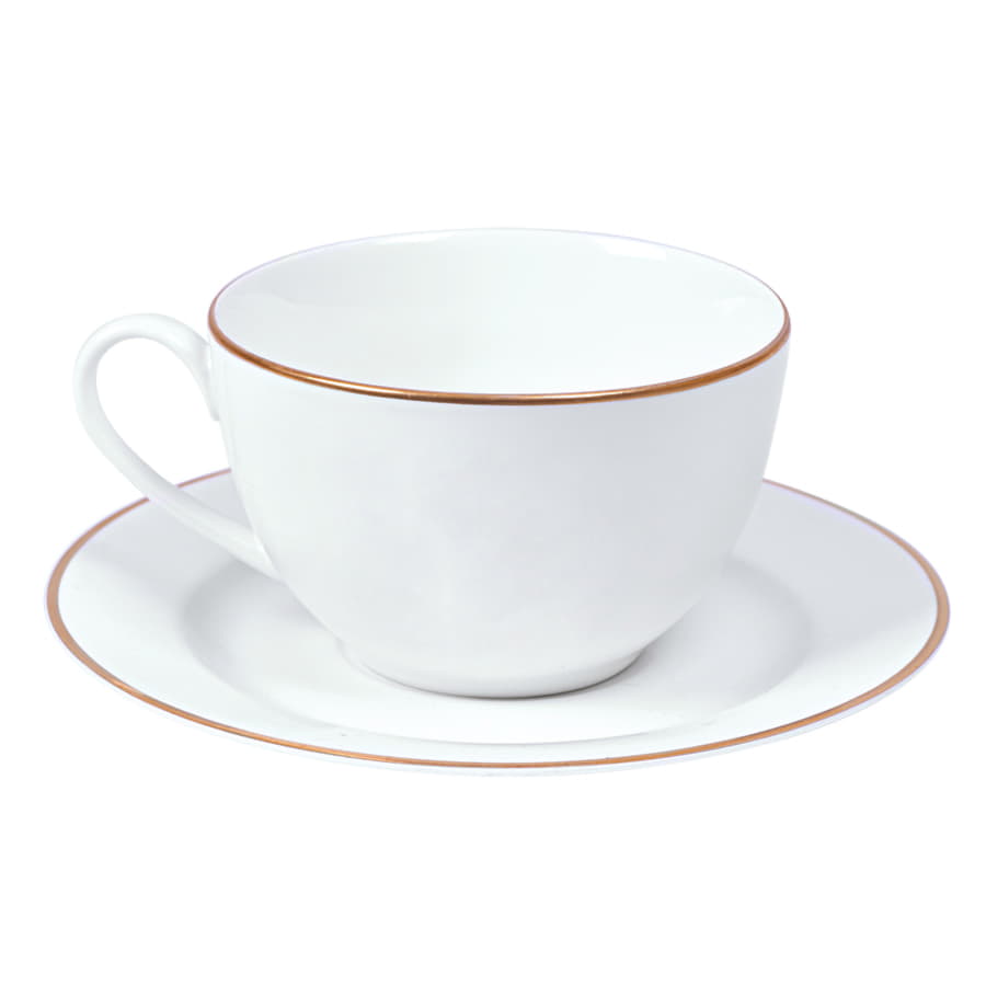 Набор "Goldi":две чайных пары и чайник в подарочной упаковке,220 мл и 600 мл,фарфор