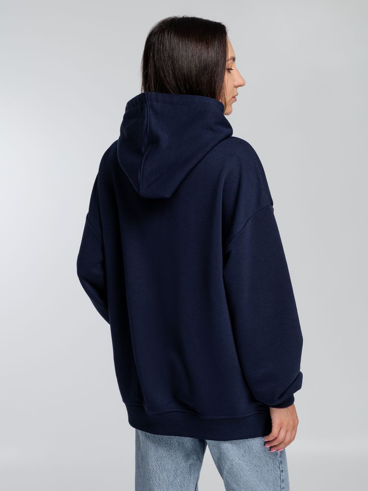 Худи оверсайз Kulonga Comfort, темно-синее, размер M/L