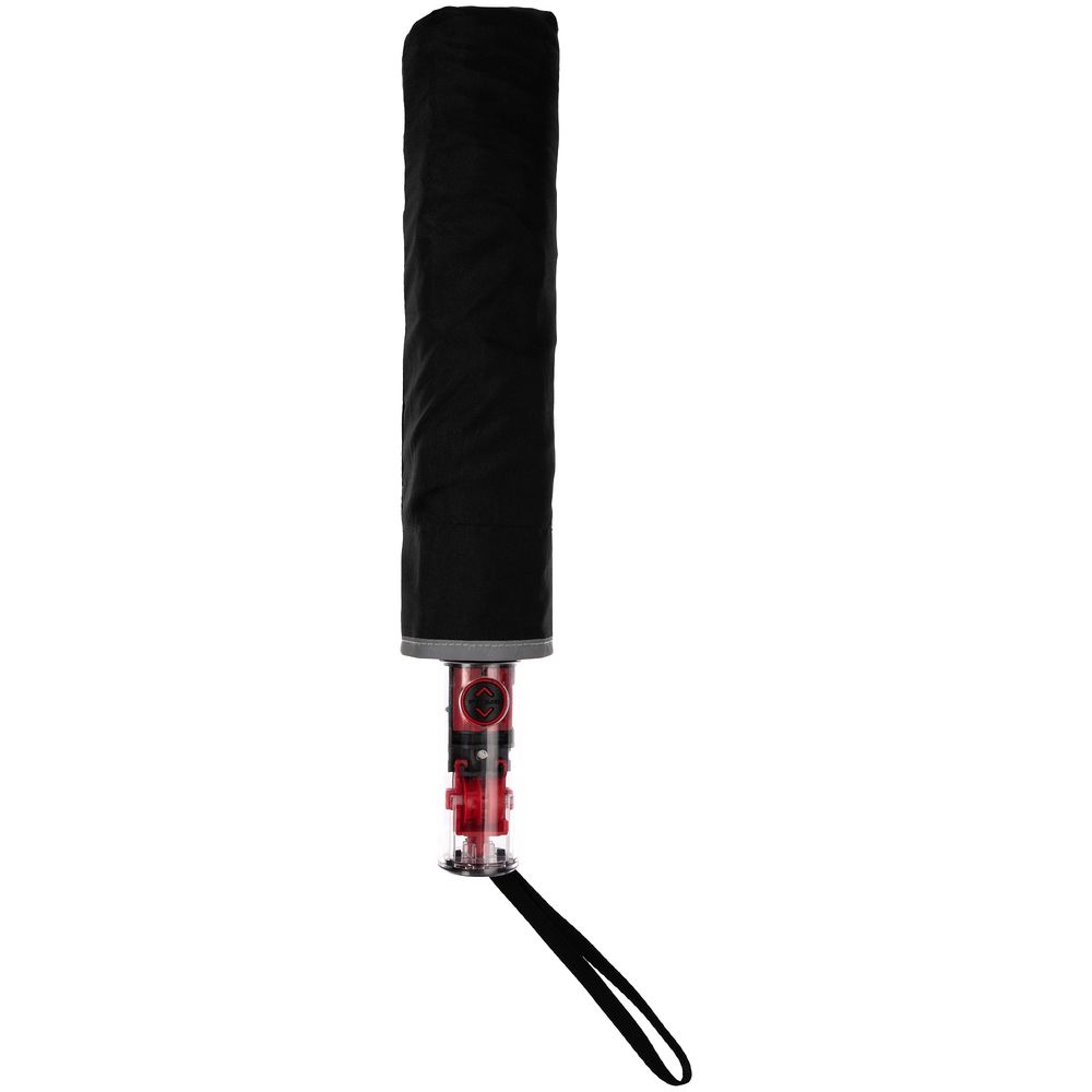 Зонт наоборот складной Futurum, черный Зонт наоборот складной Futurum, черный