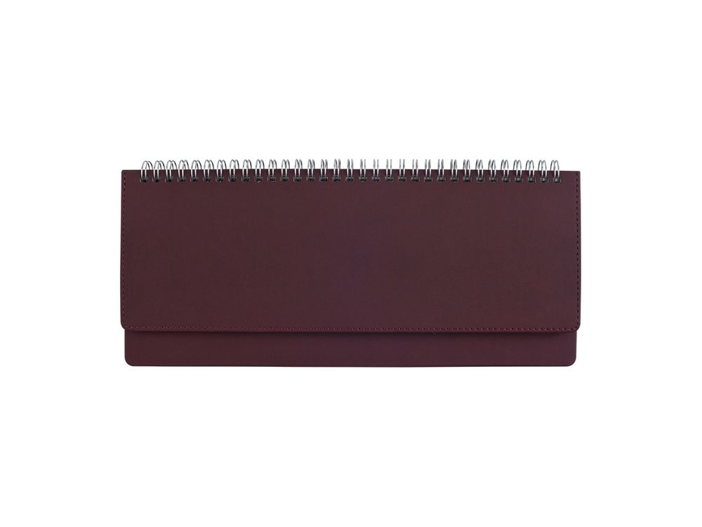 Планинг датированный «Velvet» 2026, бордовый