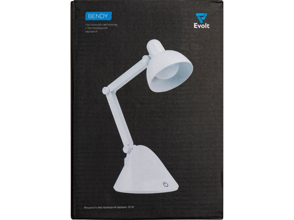 Настольный светильник с функцией беспроводной зарядки "Bendy"