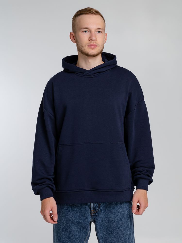 Худи оверсайз Kulonga Comfort, темно-синее, размер M/L