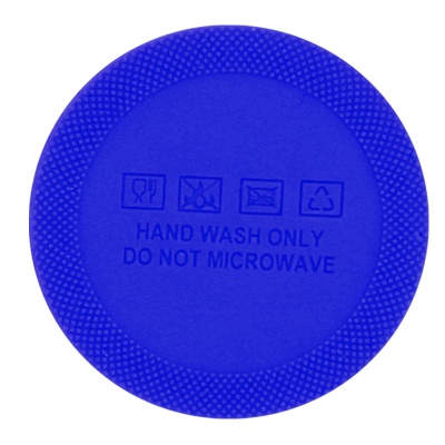 Накладка силиконовая для термокружки Surprise, синий