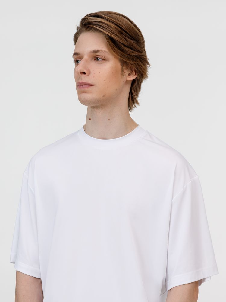 Футболка из бифлекса Morfiss, белая