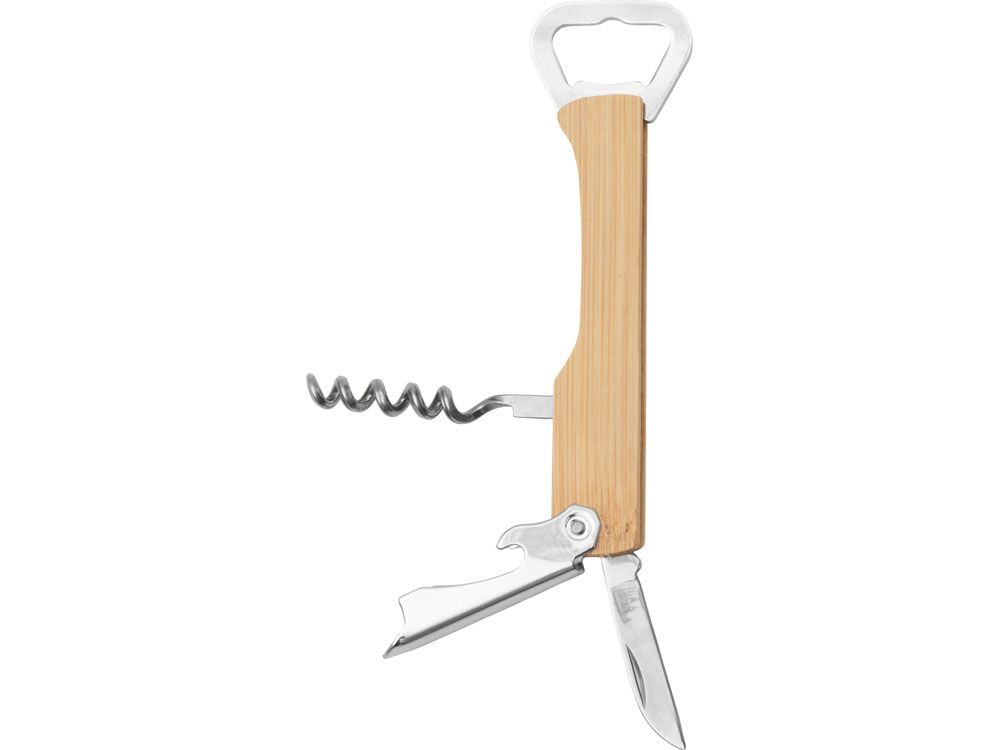 Сумка-холодильник Fabrizio со штопором, серый/черный