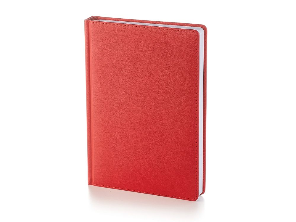 Ежедневник А5 датированный «Leader» 2025, красный