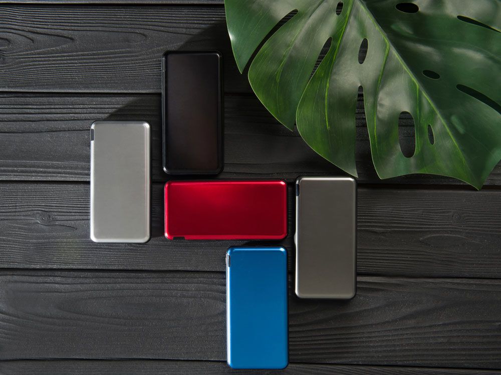 Внешний аккумулятор «Forge» v.2, металл, 10000mah, серый