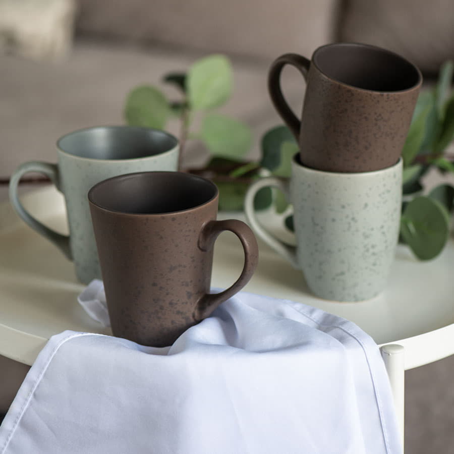 Кружка RAINFALL, коричневый, 320 мл, керамика Кружка RAINFALL, коричневый, 320 мл, керамика