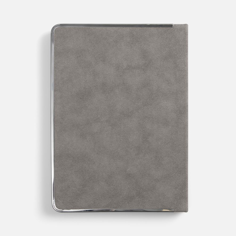 Ежедневник Metal Frame на заказ, датированный, серый