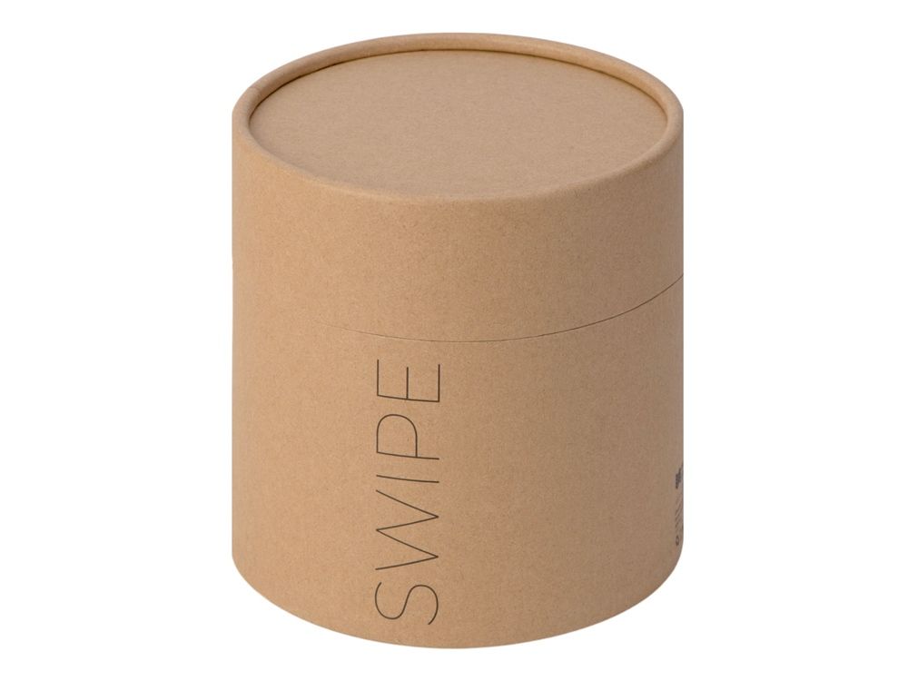 Стальная кружка с двойными стенками "Swipe", белый0,00