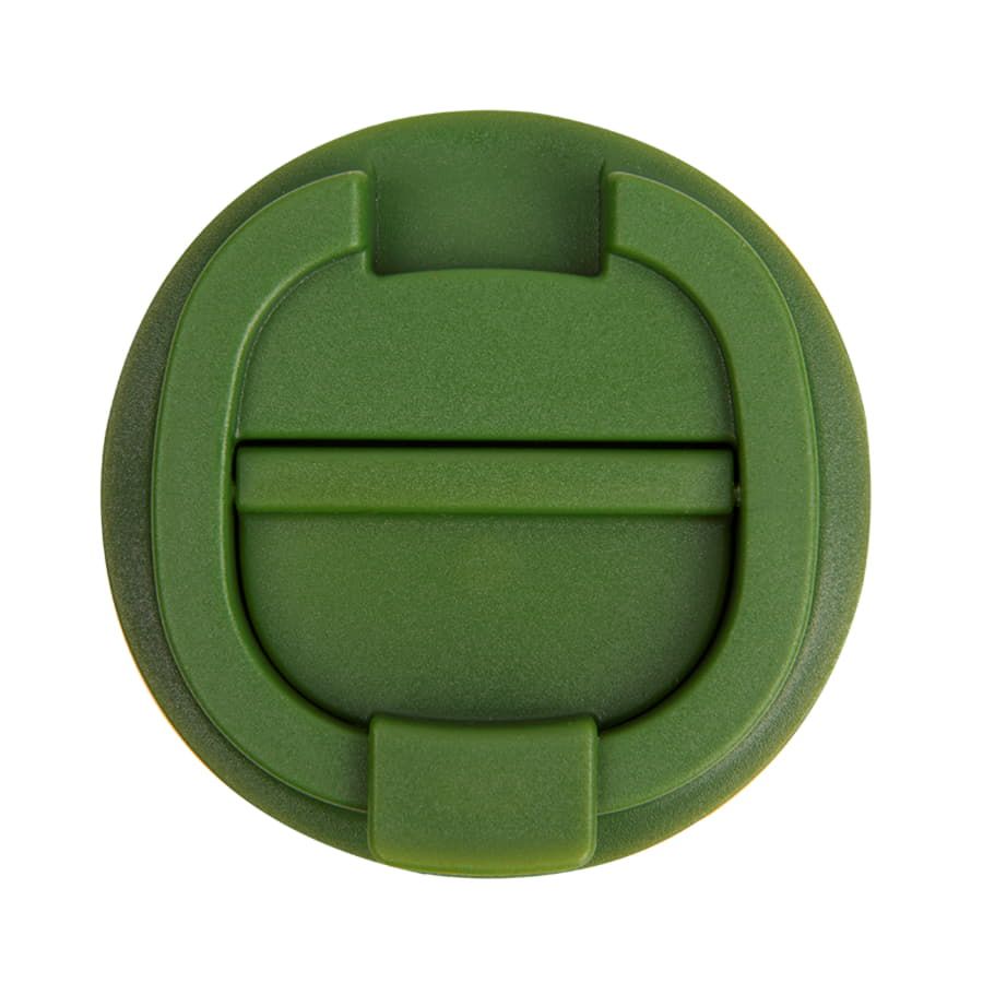 Термокружка OFFROAD, 400мл. темно-зеленый, нержавеющая сталь, пластик